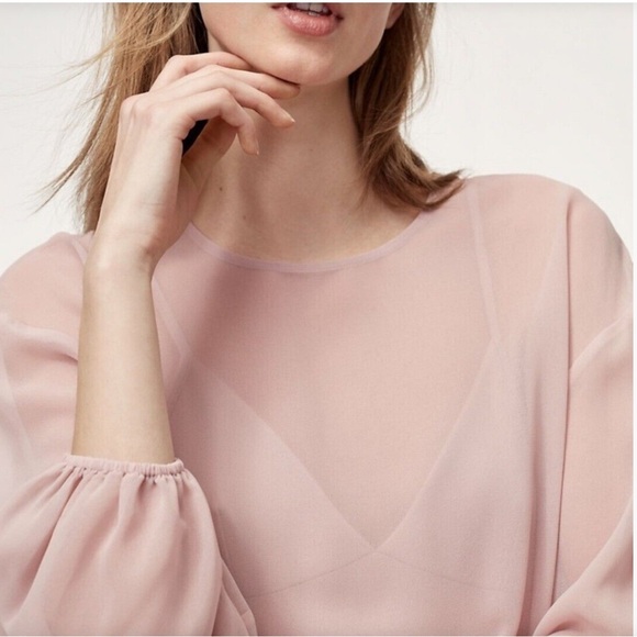 Wilfred Bodysuit Blouse Dusty Rose - Picture 5 of 7